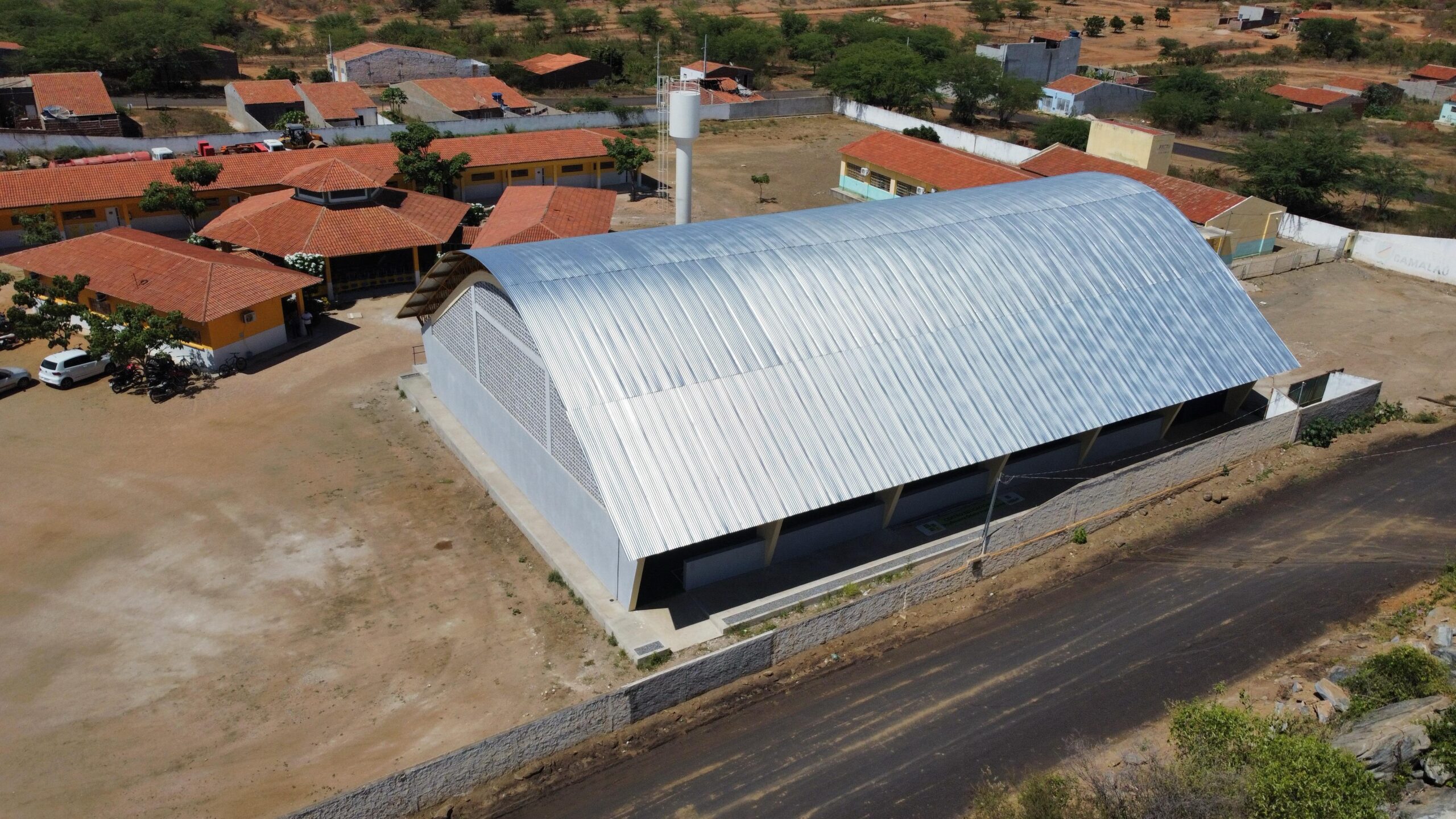 Camalaú inaugura nesta quarta-feira Ginásio de Esportes com investimento de 1,2 milhão de reais