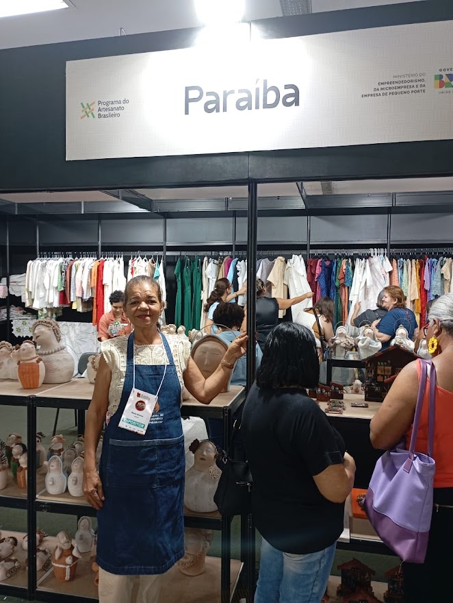 Renda Renascença de São Sebastião do Umbuzeiro expõe peças no 19º Salão de Artesanato de São Paulo
