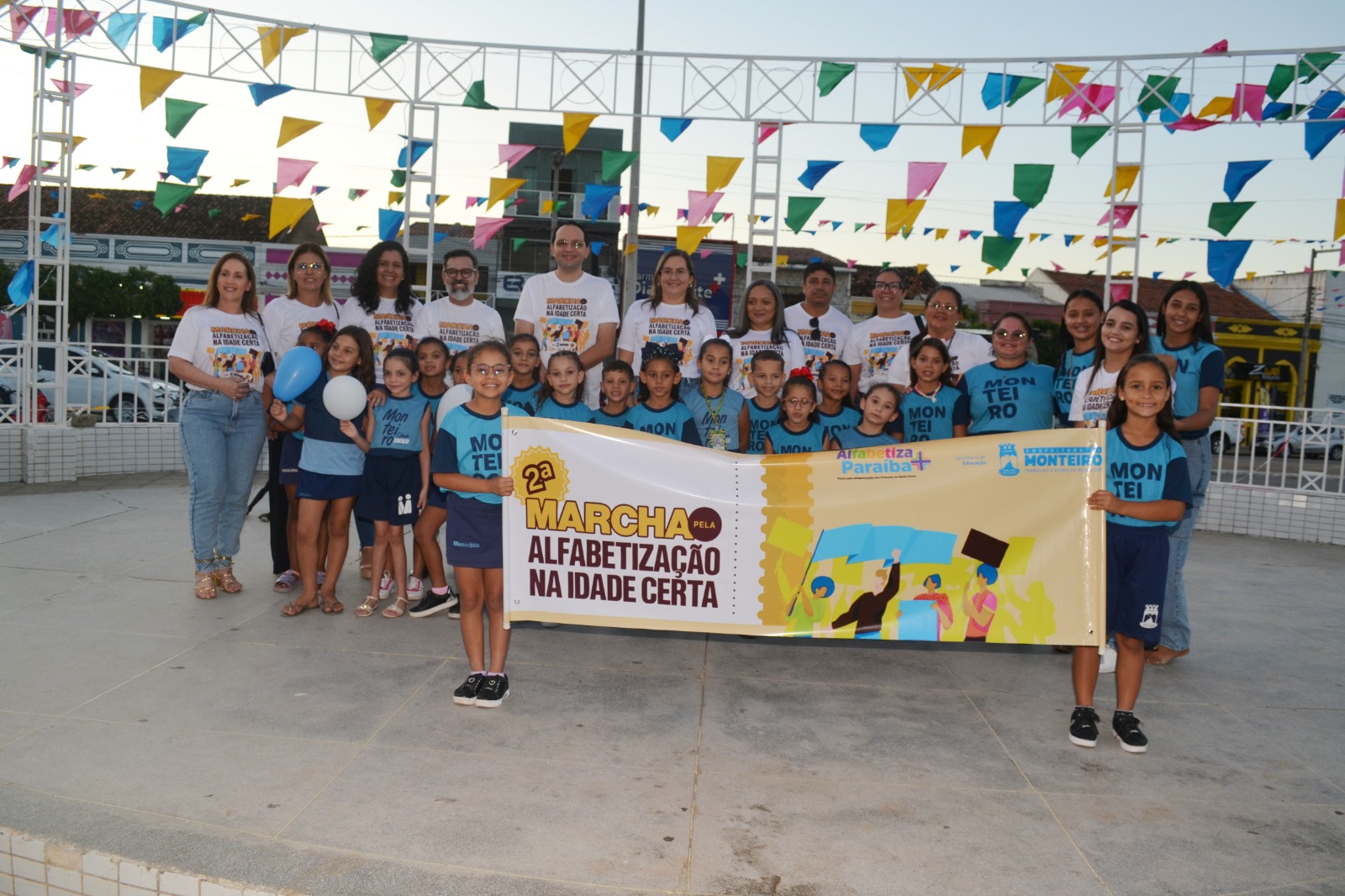 Prefeitura de Monteiro realiza II Marcha pela Alfabetização na Idade Certa e apresenta Selo Criança Alfabetizada