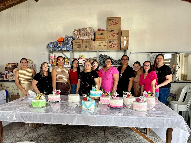Prefeitura de São Sebastião do Umbuzeiro realiza curso de Confeitaria