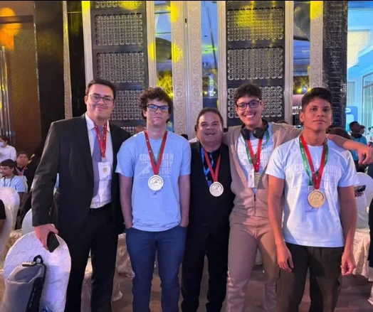 IFPB é tetracampeão mundial em competição na área de tecnologia realizada na China