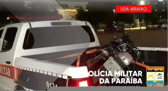 PM intensifica fiscalizações no trânsito e apreende veículos irregulares em Camalaú e Ouro Velho