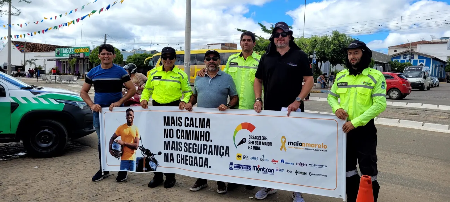 MONTRAN promove mudanças no trânsito de Monteiro e melhora a mobilidade urbana no Centro