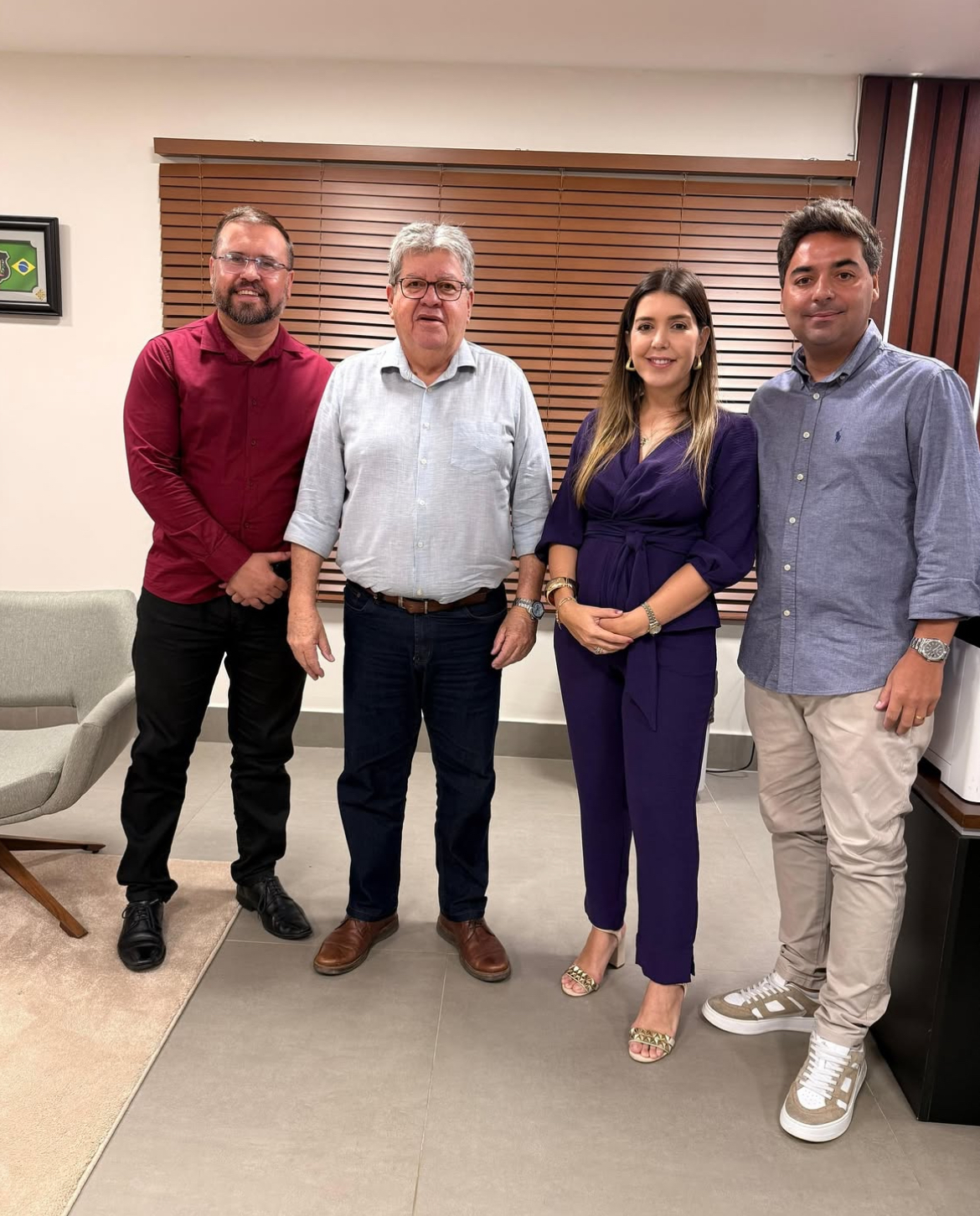 Prefeito Bira Mariano se reúne com o governador João Azevêdo e garante importantes investimentos para Camalaú