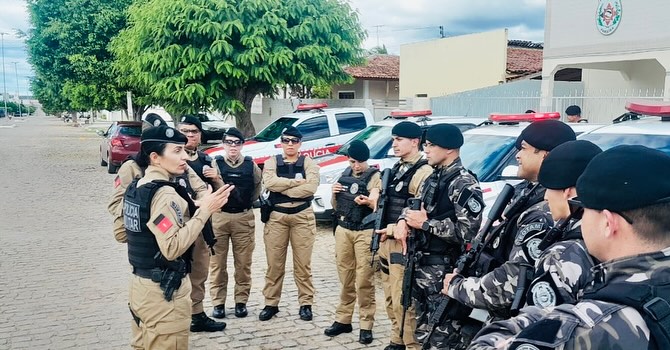 Polícia Militar intensifica policiamento em Monteiro e região rural durante operação no sábado