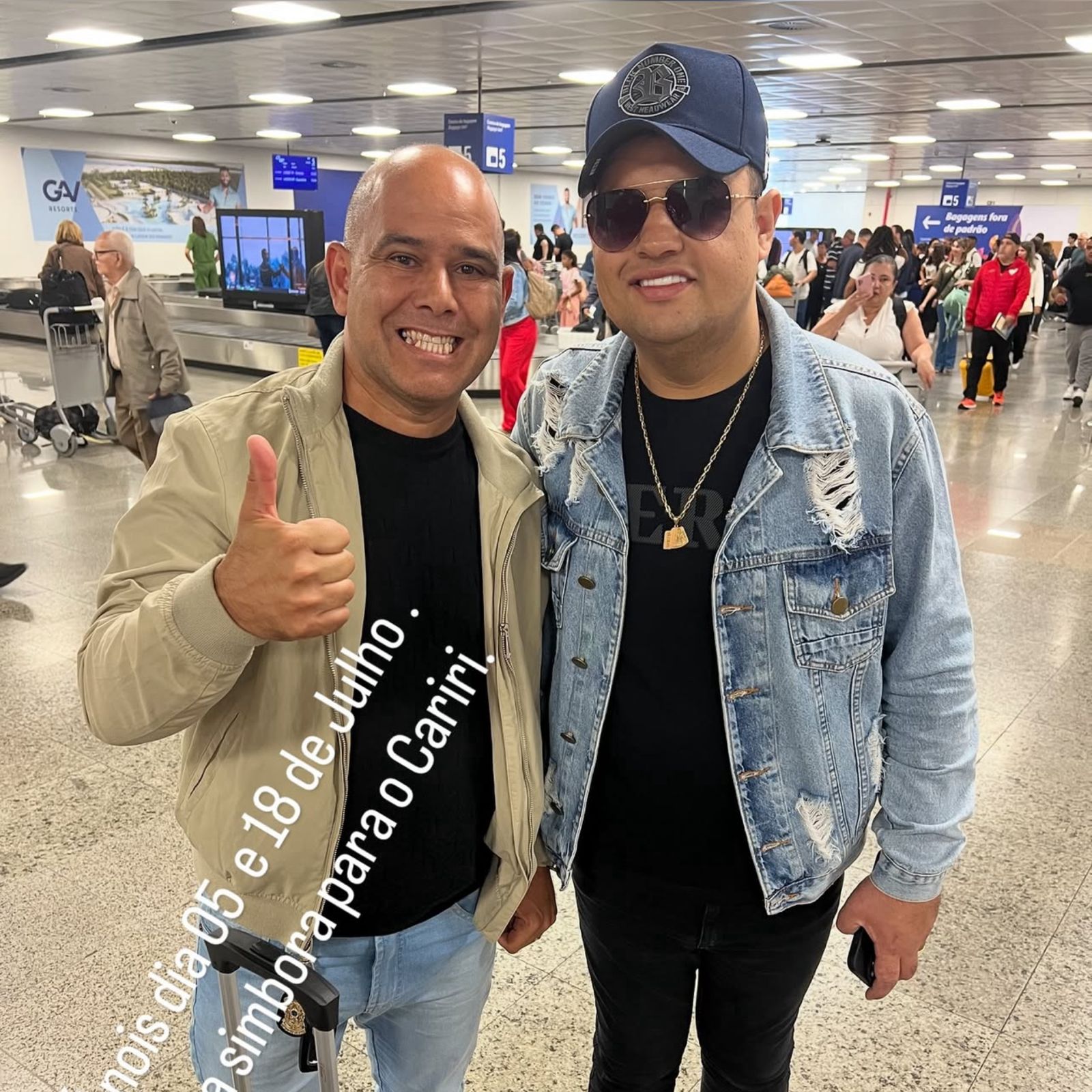 Ivandro Produções encontra Tarcísio do Acordeon em Fortaleza e levanta suspeitas sobre shows no Cariri em julho
