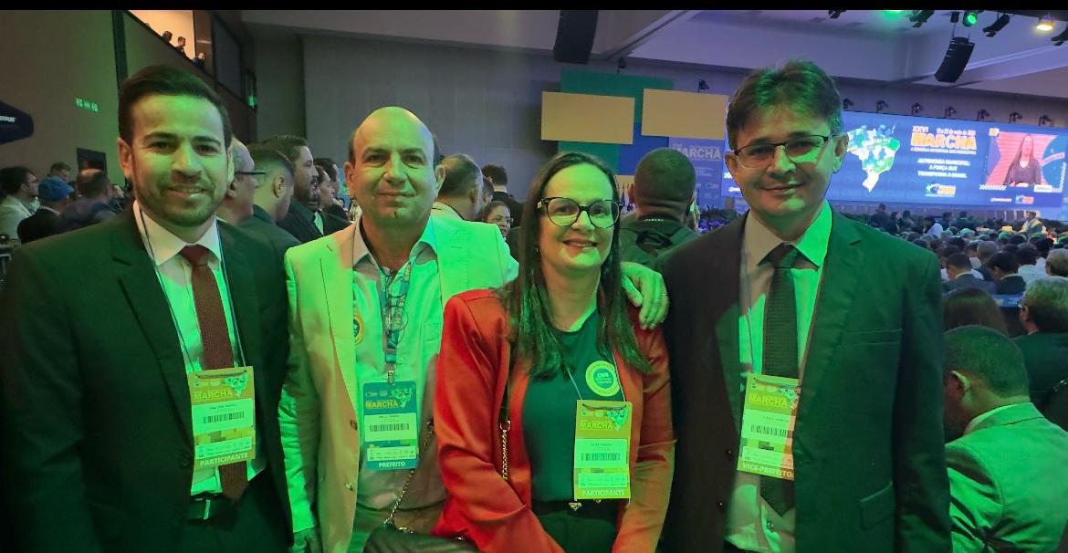 Prefeito Dr. Paulo lidera comitiva de Junco do Seridó na Marcha dos Prefeitos, em Brasília