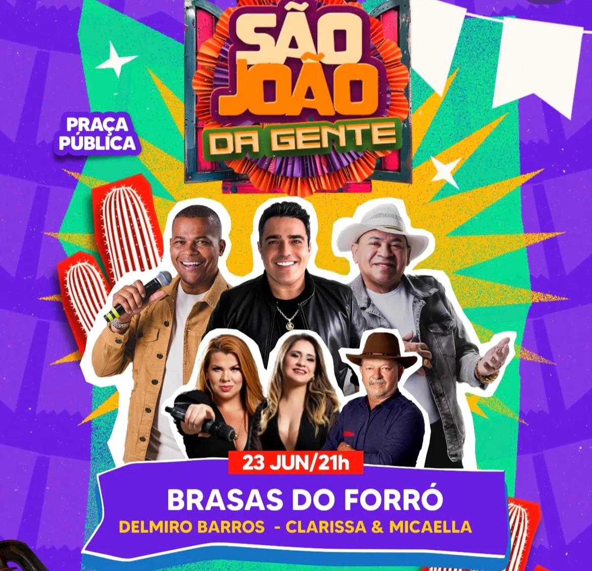 Prefeitura de Gurjão divulga programação do São João da Gente 2025; veja programação