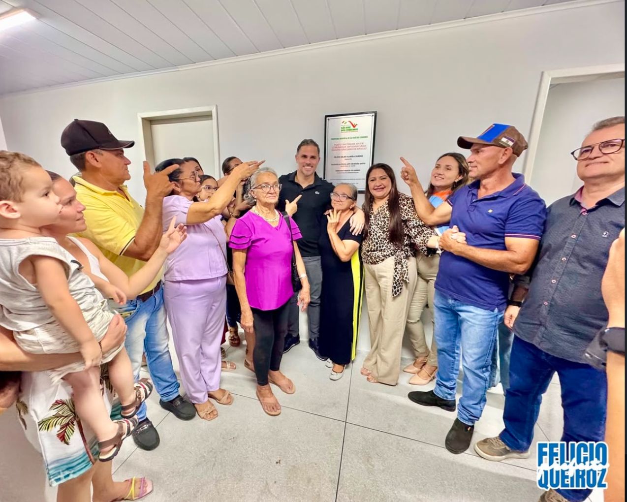 Prefeito Felicio Queiroz entrega nova unidade de saúde na zona rural de São José dos Cordeiros