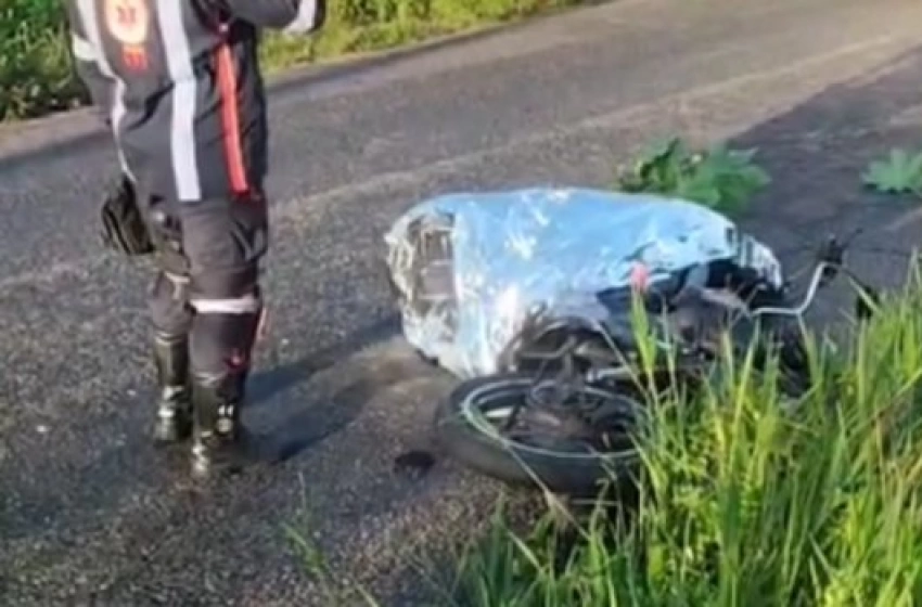 Acidente entre motos deixa um morto e dois feridos, na Paraíba