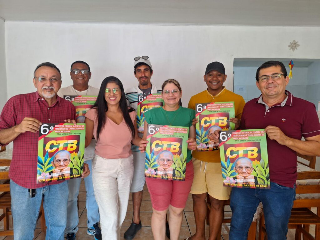CTB-PB realiza articulação sindical no Cariri e discute diretrizes para o Congresso Estadual