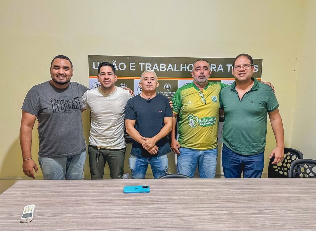 Secretaria de Esportes de São Sebastião do Umbuzeiro recebe representantes do esporte do Governo do Estado
