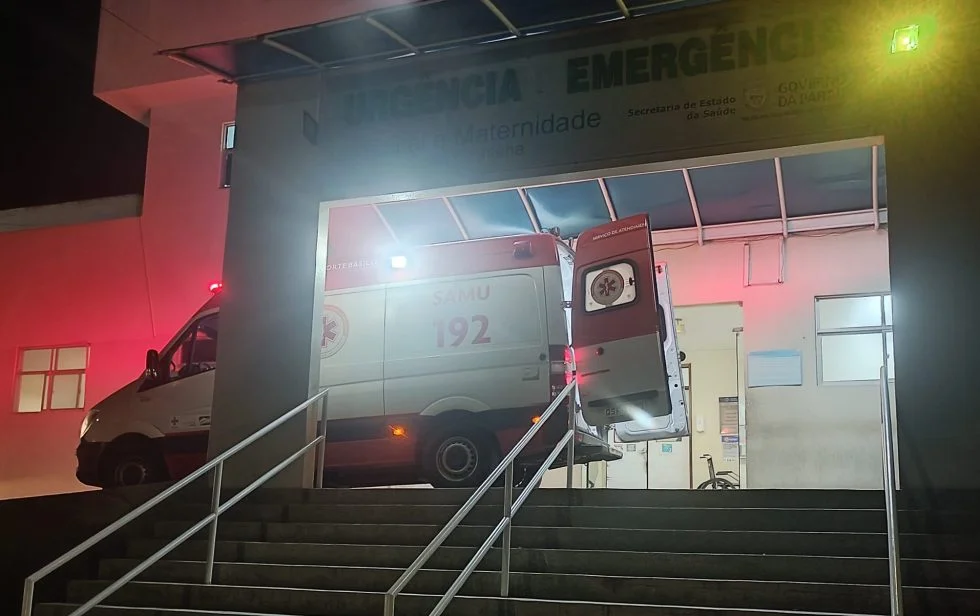 Acidente entre carro e moto deixa casal ferido na PB-264, em Monteiro