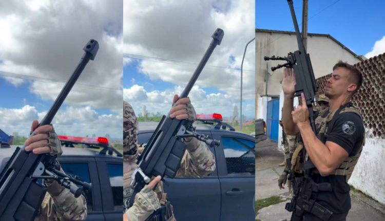 Operação conjunta apreende arma capaz de derrubar avião em Campina Grande