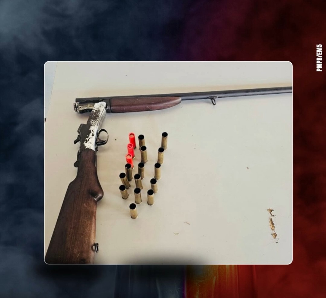Polícia Militar prende homem por porte ilegal de arma de fogo na divisa do Congo