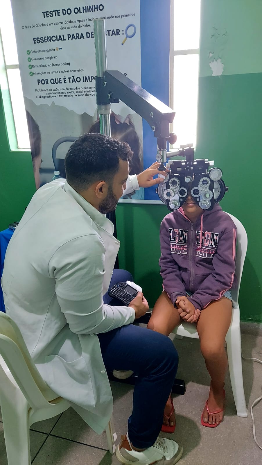 Prefeitura de Camalaú realiza atendimentos oftalmológicos em ação voltada à saúde ocular da população