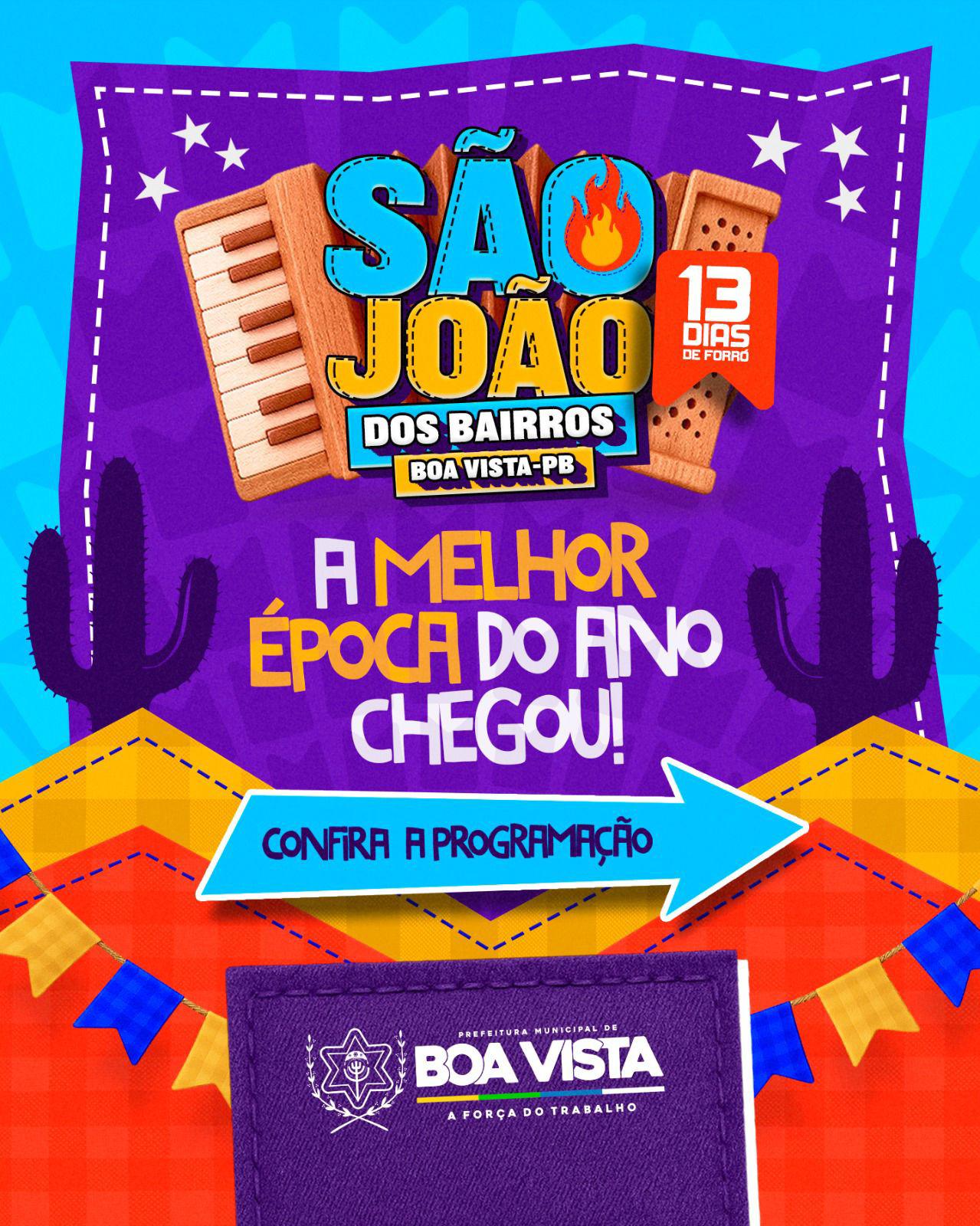 São João de Boa Vista terá 13 dias de forró, cultura e tradição em vários bairros da cidade