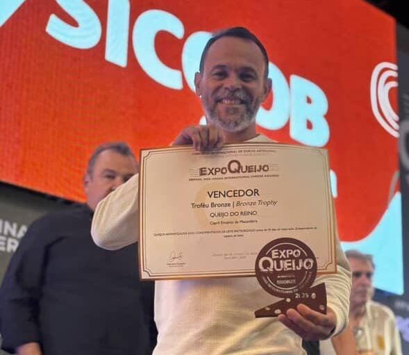 Produtor do Cariri faz história com 2 medalhas na ExpoQueijo