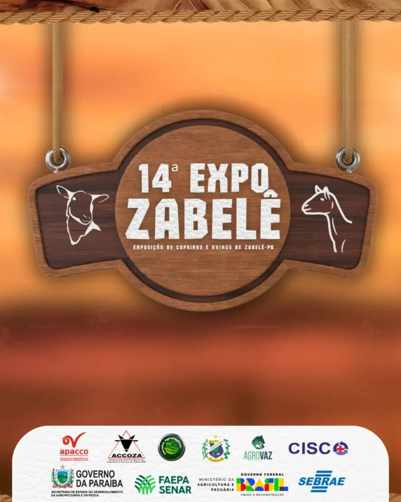 Zabelê se prepara para a 14ª EXPOZABELÊ: festa da caprinovinocultura movimenta o município nos dias 3, 4 e 5 de julho