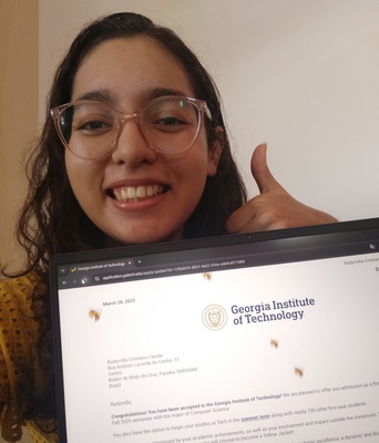 Estudante do do IFPB em Catolé do Rocha é aprovada em cinco universidades dos EUA e destaca trajetória na educação pública