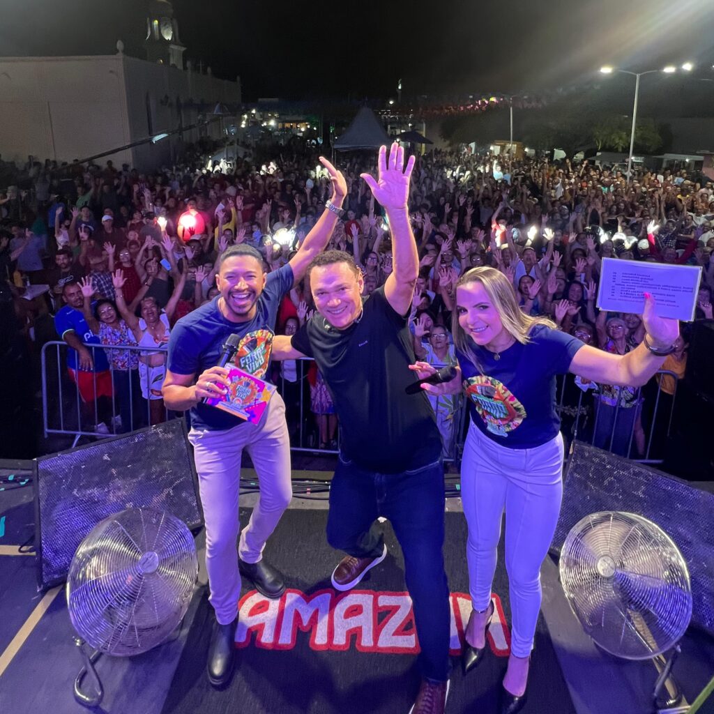 Forró Vivo 2025 em praça pública é encerrado com a presença de grande público e shows de Amazan e Saia Justa
