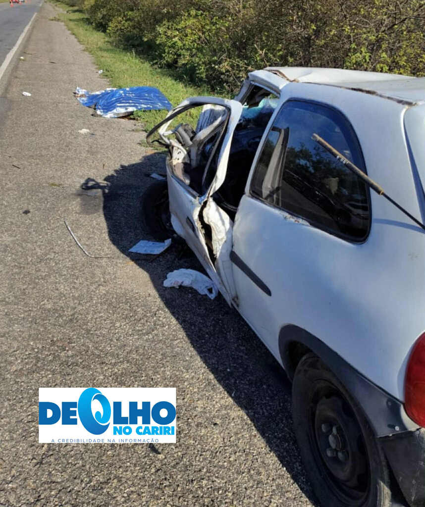 URGENTE: Madrugada trágica no Cariri paraibano: três acidentes deixam vítimas fatais na região