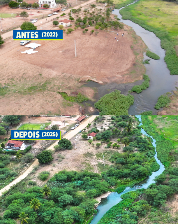Projeto da Sudema, Nascente Viva já recuperou cerca de 90 hectares de vegetação no curso do Rio Paraíba no Cariri