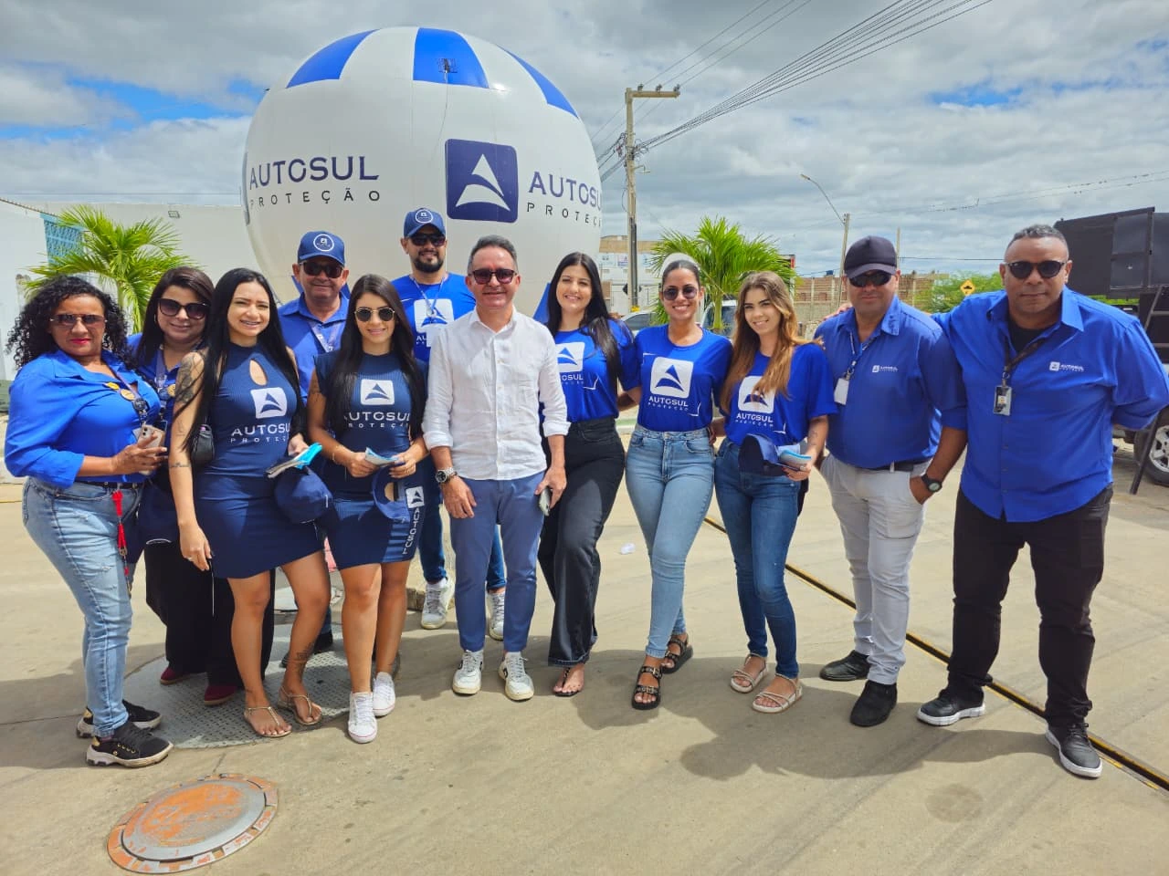 Autosul Proteção Veicular realiza ação de divulgação em Monteiro e anuncia instalação de sede no Posto W3