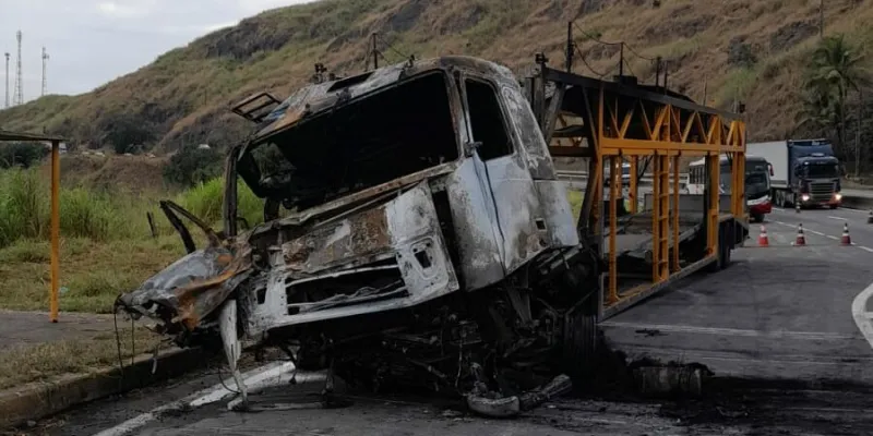 Caminhoneiro monteirense morre em grave acidente no Rio de Janeiro