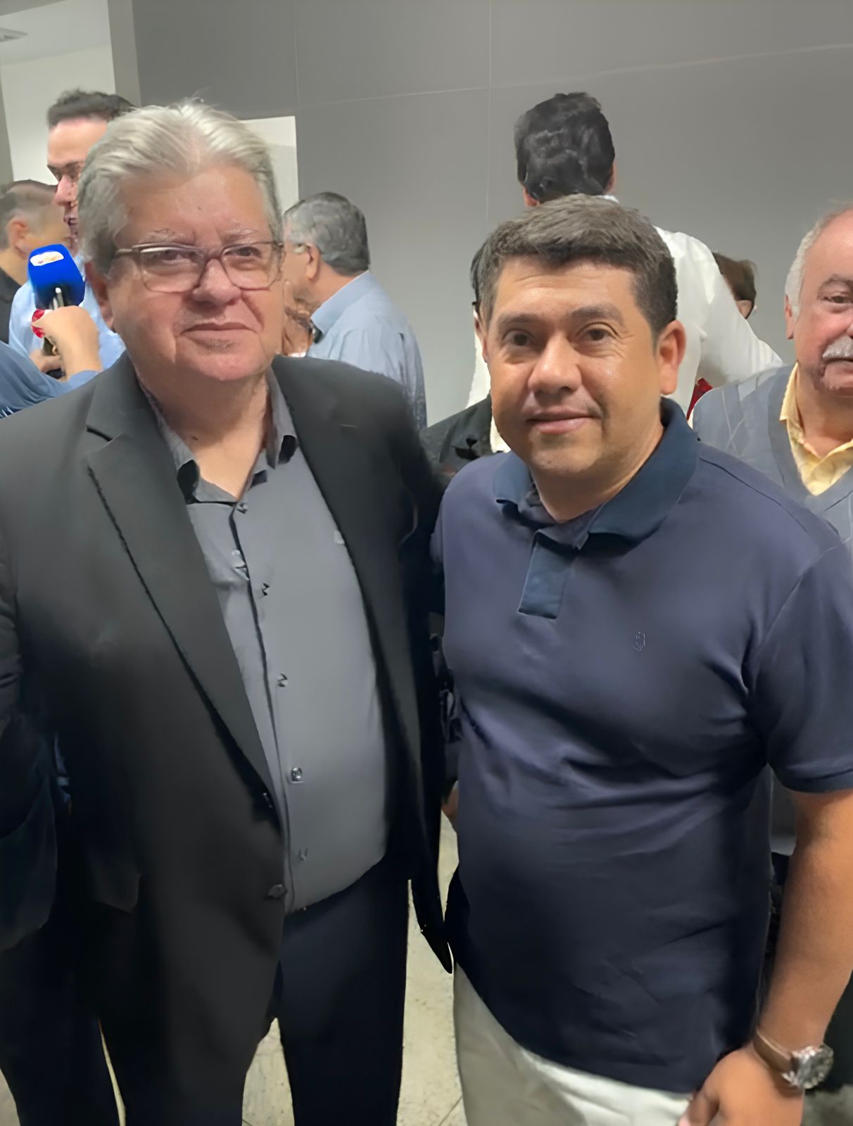 Prefeito de Tenório participa ao lado do governador João Azevêdo da inauguração do novo DETRAN em Campina Grande