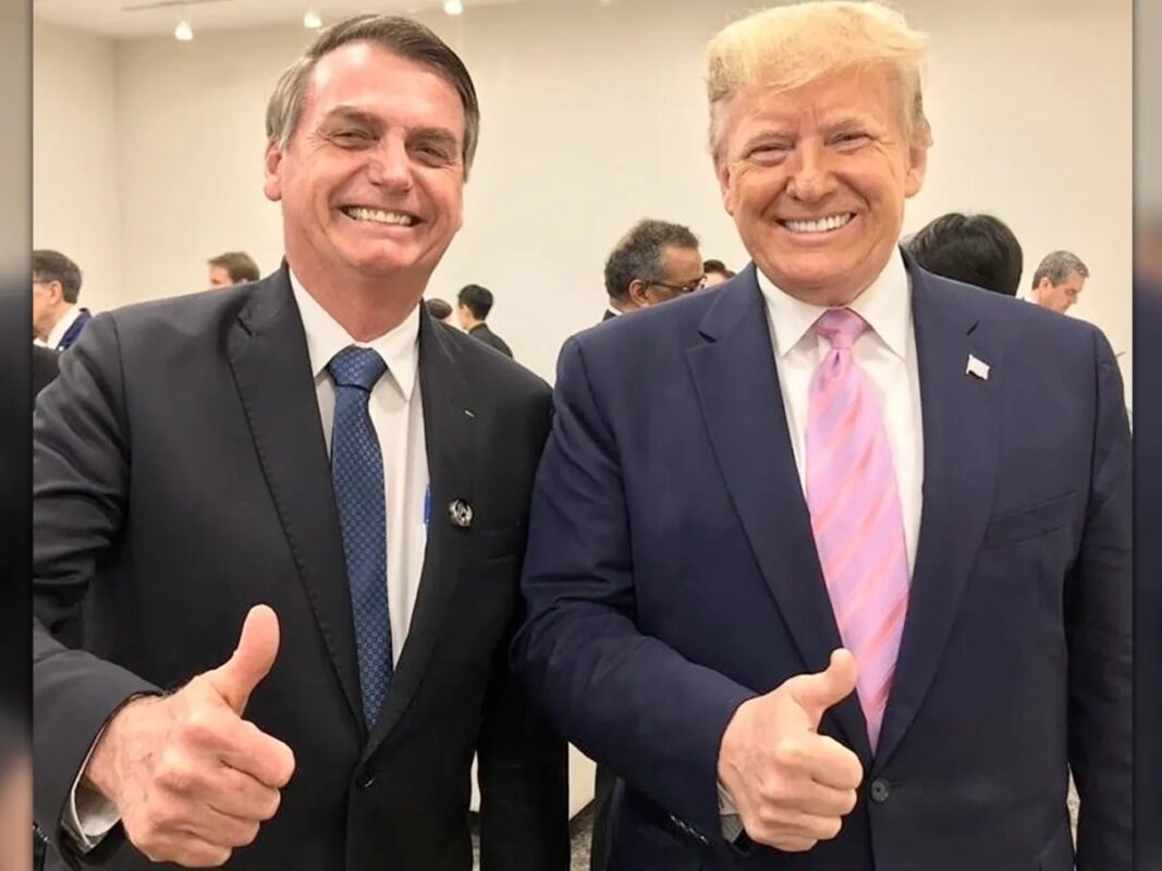 “Deixem Bolsonaro em paz”, diz Trump ao criticar processo contra ex-presidente