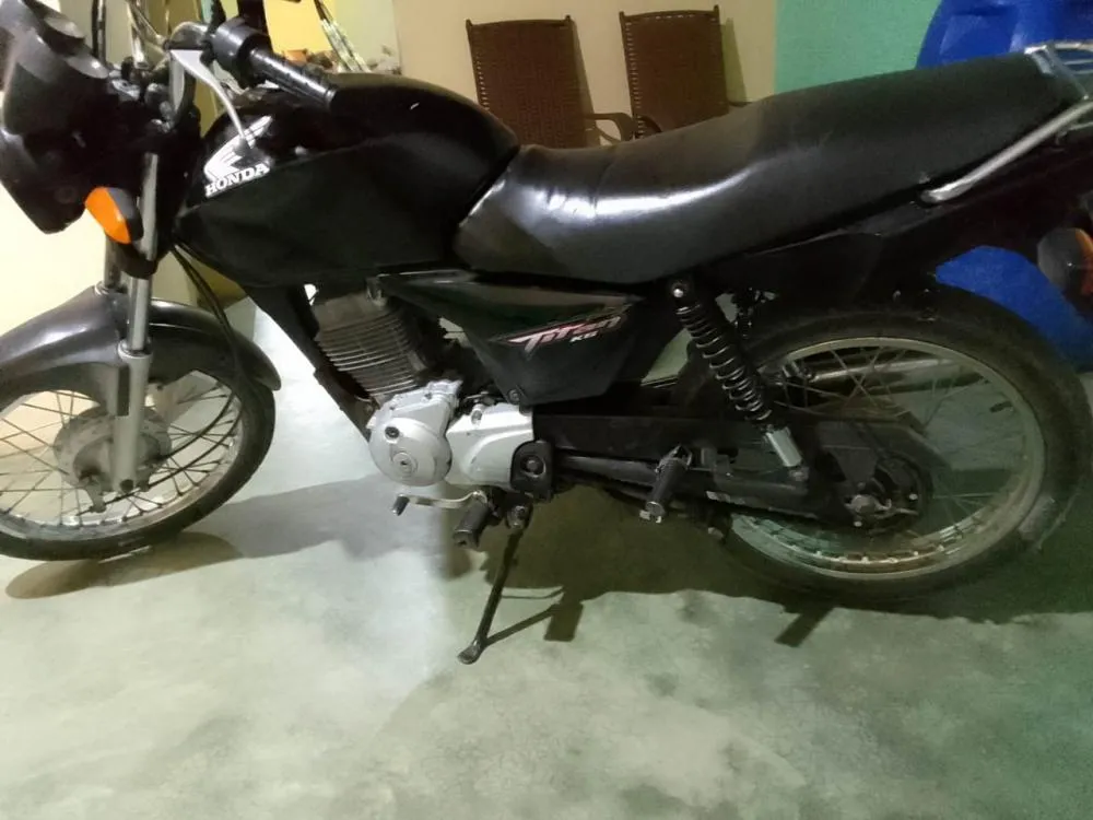 Agricultor tem moto furtada na zona rural de Tenório enquanto trabalhava em sua propriedade